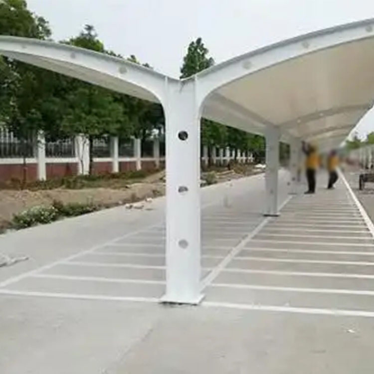 广平县膜结构电动车棚