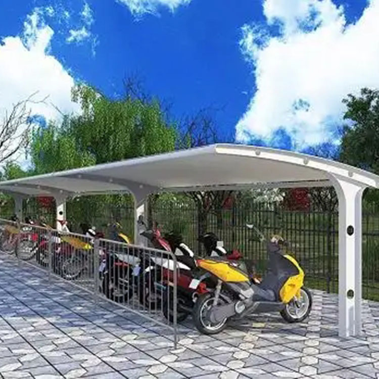 广平县膜结构电动车棚